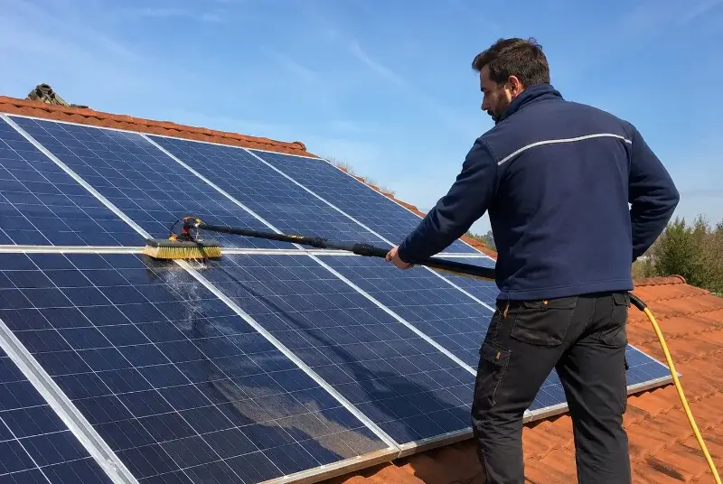 Nettoyage et entretien de panneaux solaires à Sorges et Ligueux en Périgord